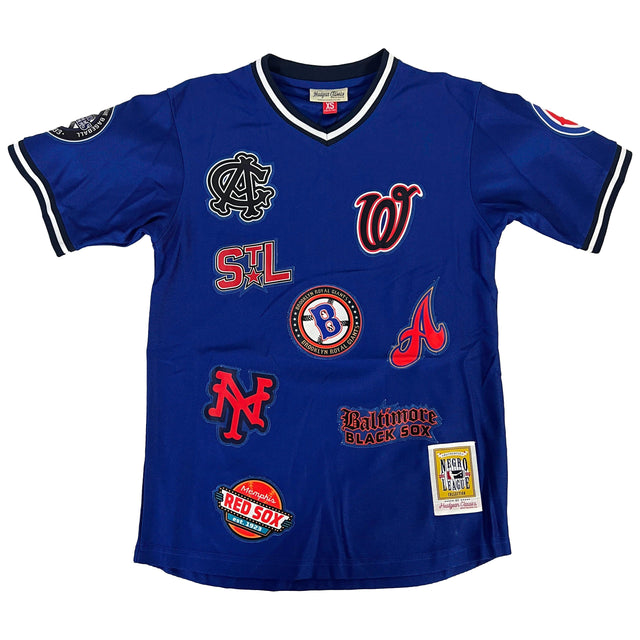 NERGO LEAGUE PULLOVER COLLAGE BASEBALL JERSEY - Allstarelite.com
