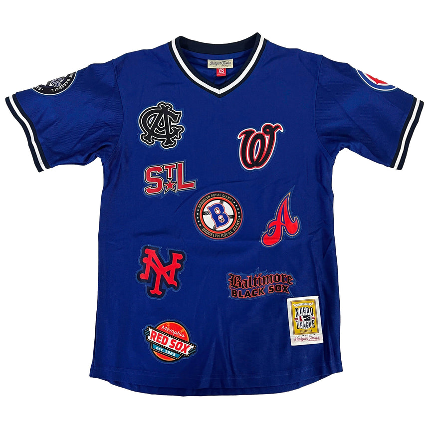 NERGO LEAGUE PULLOVER COLLAGE BASEBALL JERSEY - Allstarelite.com