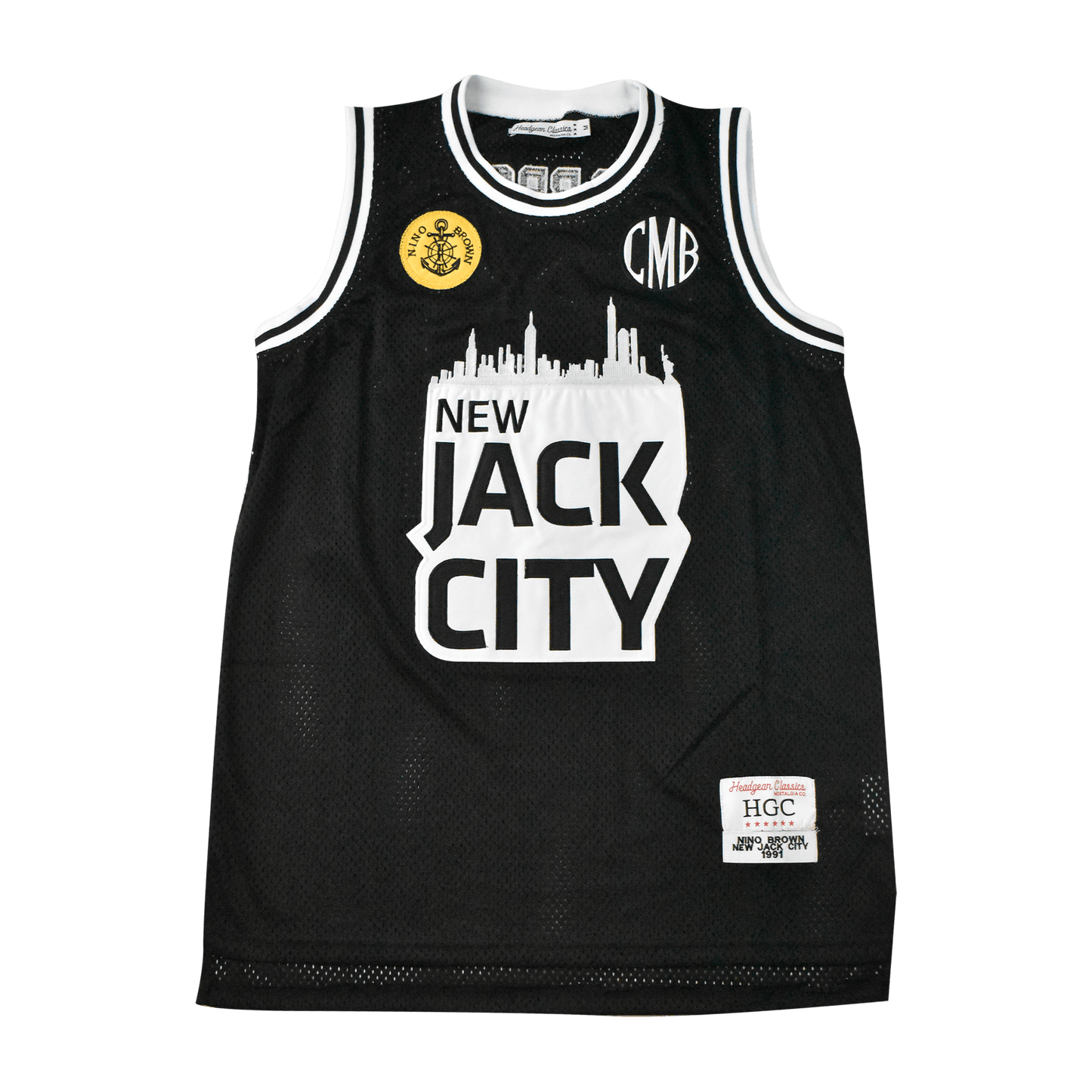 New Jack City Nino Brown Basketball Jersey - Allstarelite.com