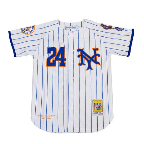 NEW YORK LINCOLN GIANTS STRIPED BASEBALL JERSEY - Allstarelite.com