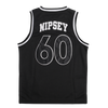 NIPSEY HUSSLE VICTORY LAP BASKETBALL JERSEY BLACK - Allstarelite.com