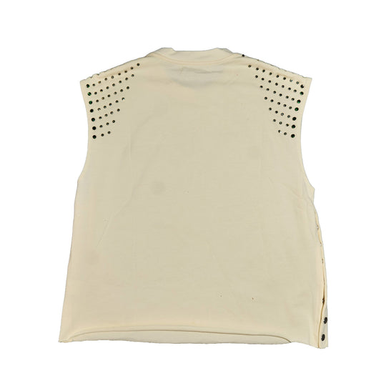WATSON ALL ANGELS CREAM CUTOFF TSHIRT