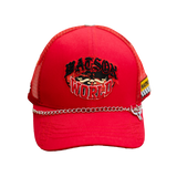 WATSON LARGER THAN LIFE ITSELF TRUCKER HAT (RED)