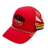 WATSON LARGER THAN LIFE ITSELF TRUCKER HAT (RED)