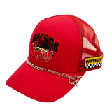 WATSON LARGER THAN LIFE ITSELF TRUCKER HAT (RED)