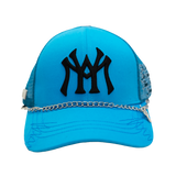 WATSON WORLDWIDE DIE ENORMOUS TRUCKER HAT (BLUE)
