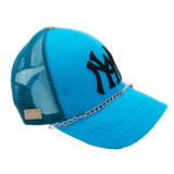 WATSON WORLDWIDE DIE ENORMOUS TRUCKER HAT (BLUE)