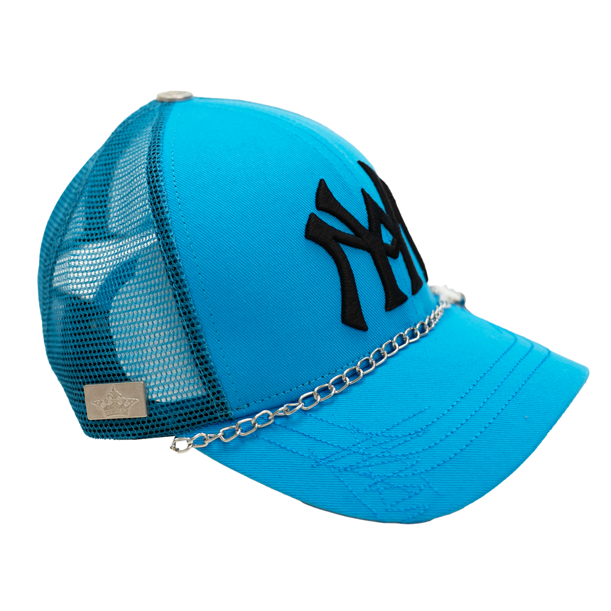 WATSON WORLDWIDE DIE ENORMOUS TRUCKER HAT (BLUE)
