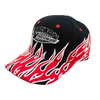 WATSON WORLDWIDE RACING FLAMES DAD HAT (BLACK)