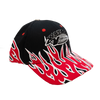 WATSON WORLDWIDE RACING FLAMES DAD HAT (BLACK)