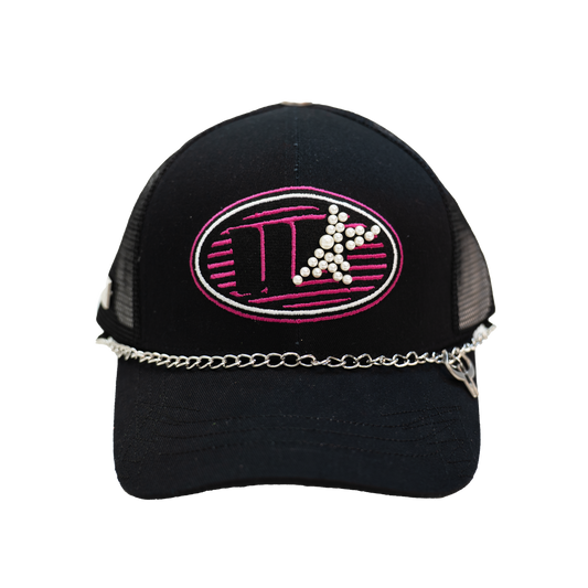 WATSON WORLDWIDE PEARLS TRUCKER HAT (BLACK)