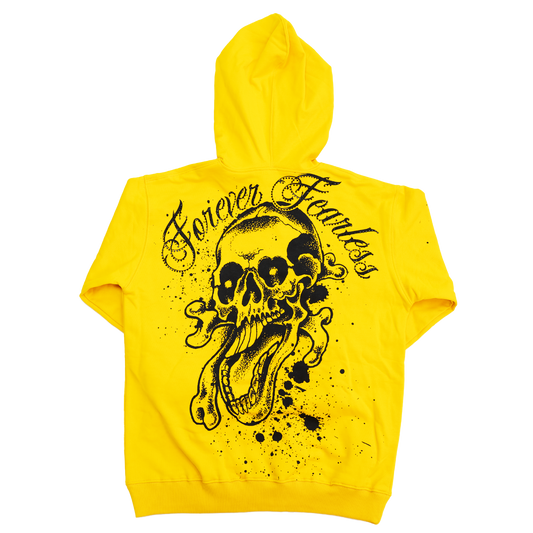 FOREVER FEARLESS HOODIE (YELLOW)