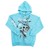 NEVER SAY DIE HOODIE (CAROLINA BLUE)