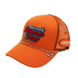 WATSON BILLIARDS CLUB TRUCKER HAT (ORANGE)
