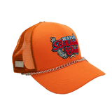 WATSON BILLIARDS CLUB TRUCKER HAT (ORANGE)
