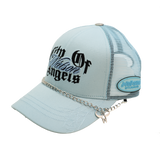 WATSON CITY OF ANGELS TRUCKER HAT (TEAL)