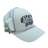 WATSON CITY OF ANGELS TRUCKER HAT (TEAL)