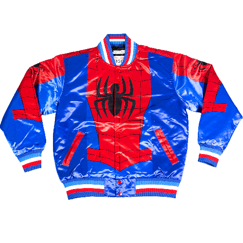 OG SPIDER-MAN SATIN JACKET - Allstarelite.com