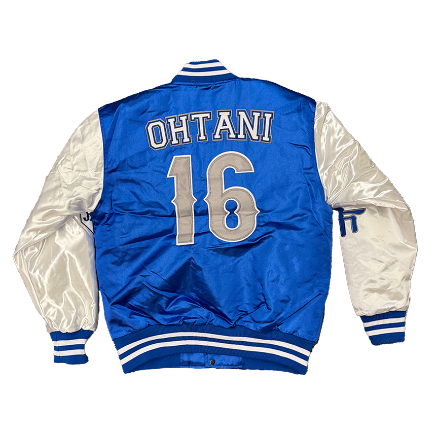 OHTANI SATIN JACKET (BLUE)
