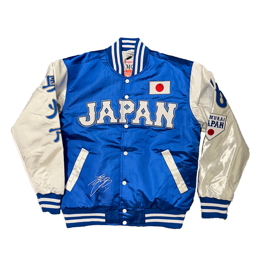 OHTANI SATIN JACKET (BLUE)