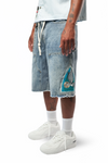 WATSON DOVE LIGHT BLUE DENIM SHORTS