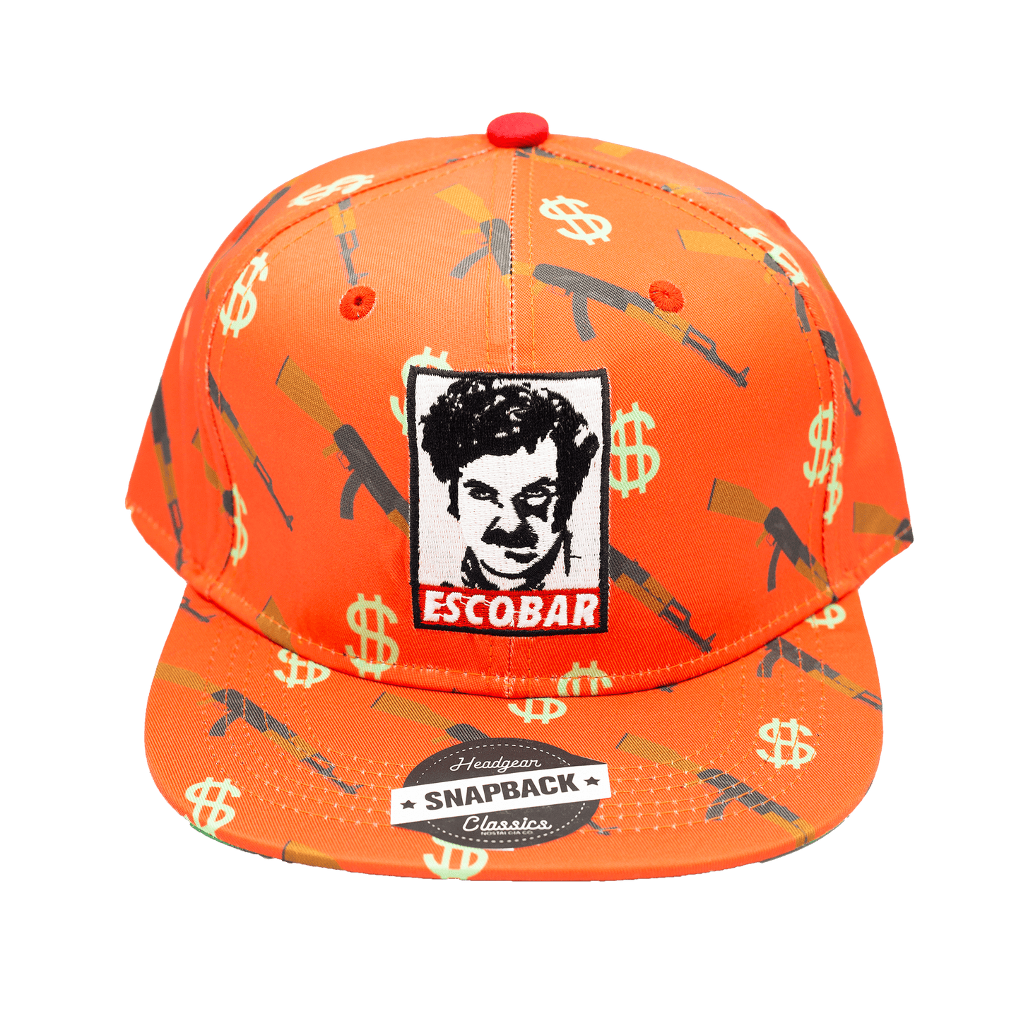 PABLO ESCOBAR RED SNAPBACK - Allstarelite.com