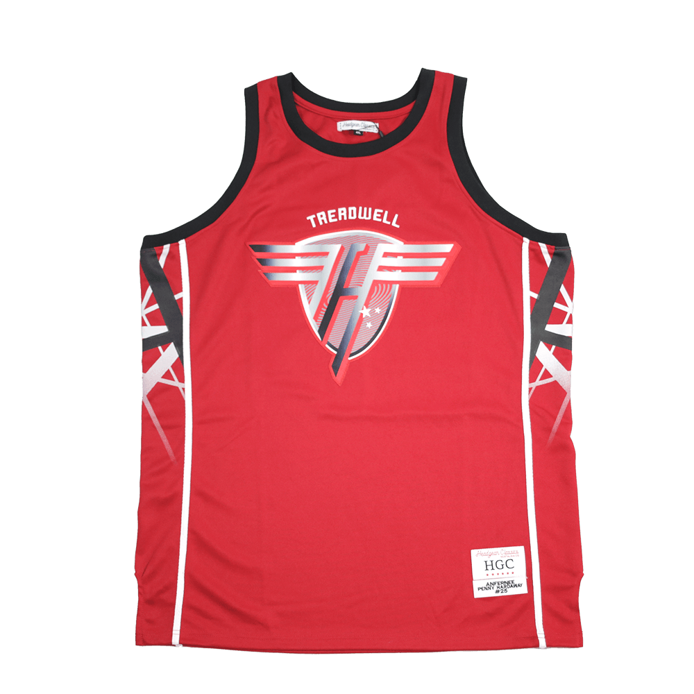 PENNY HARDAWAY ALTERNATE RED HIGH SCHOOL BASKETBALL JERSEY - Allstarelite.com