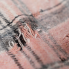 WATSON LOST TIME IS NEVER FOUND AGAIN LAYERED BLACK FLANNEL SHIRT