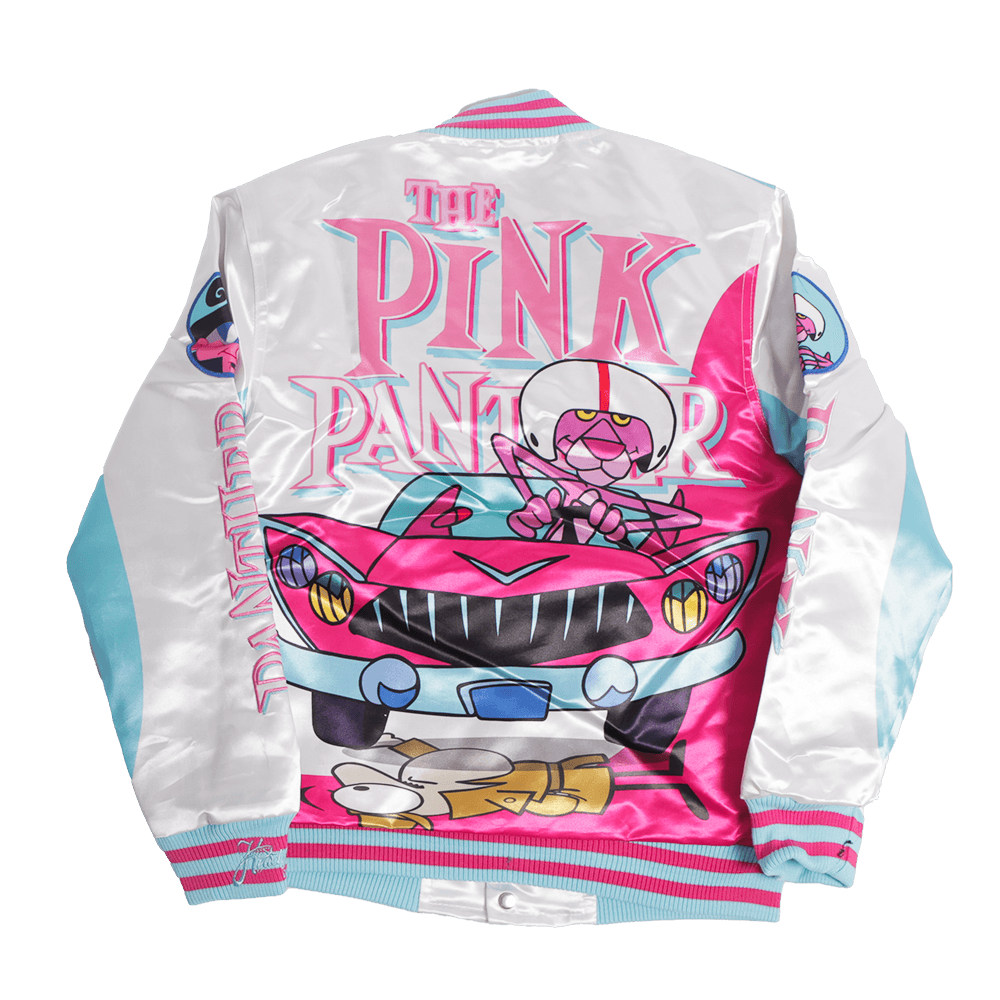 PINK PANTHER YOUTH SATIN JACKET - Allstarelite.com
