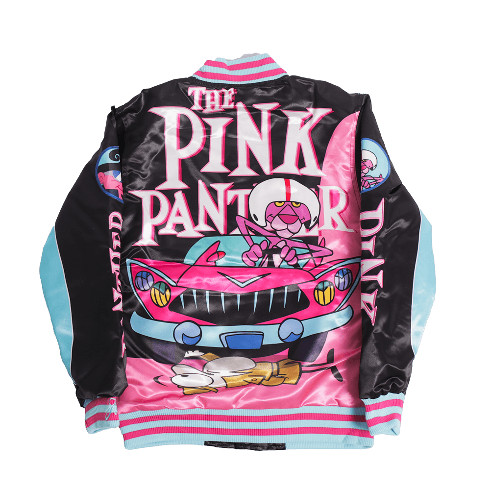 PINK PANTHER YOUTH SATIN JACKET - Allstarelite.com