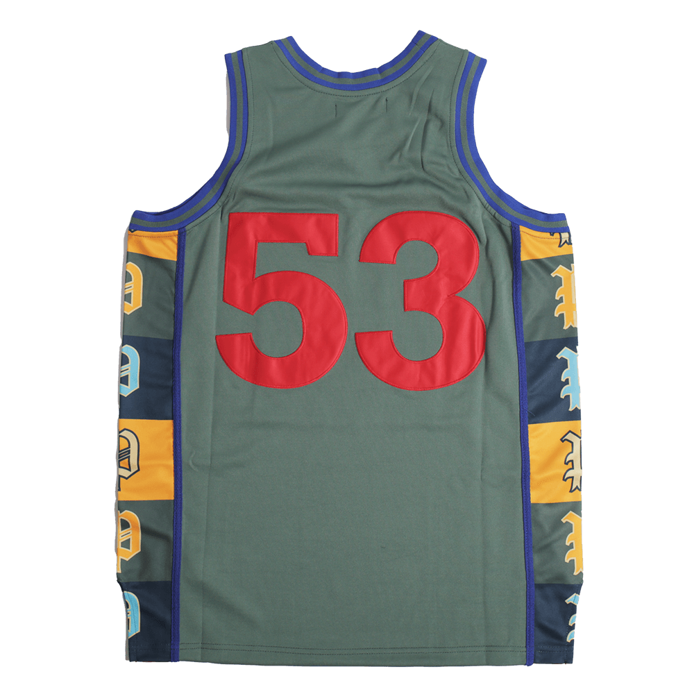 PLAYBOY GREEN BASKETBALL JERSEY GREEN - Allstarelite.com