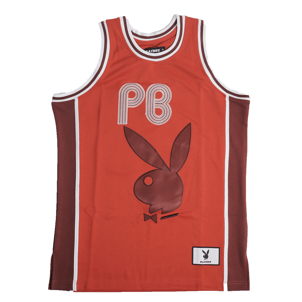 PLAYBOY RED BASKETBALL JERSEY RED XS - Allstarelite.com