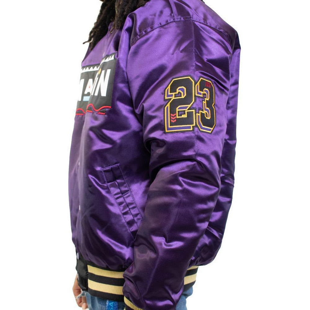 Purple Martin Marty Marr Satin Jacket – All Star Elite