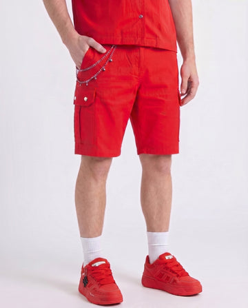 WATSON DIGITAL EVOLUTION WORK SHORTS (RED)