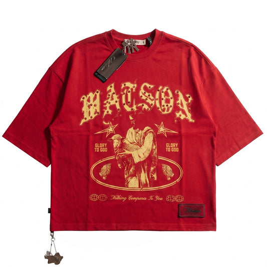 WATSON GLORY TO GOD RED TSHIRT
