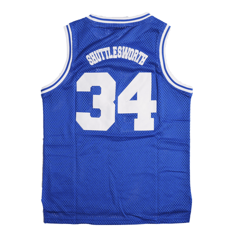 SHUTTLESWORTH YOUTH BASKETBALL JERSEY BLUE - Allstarelite.com