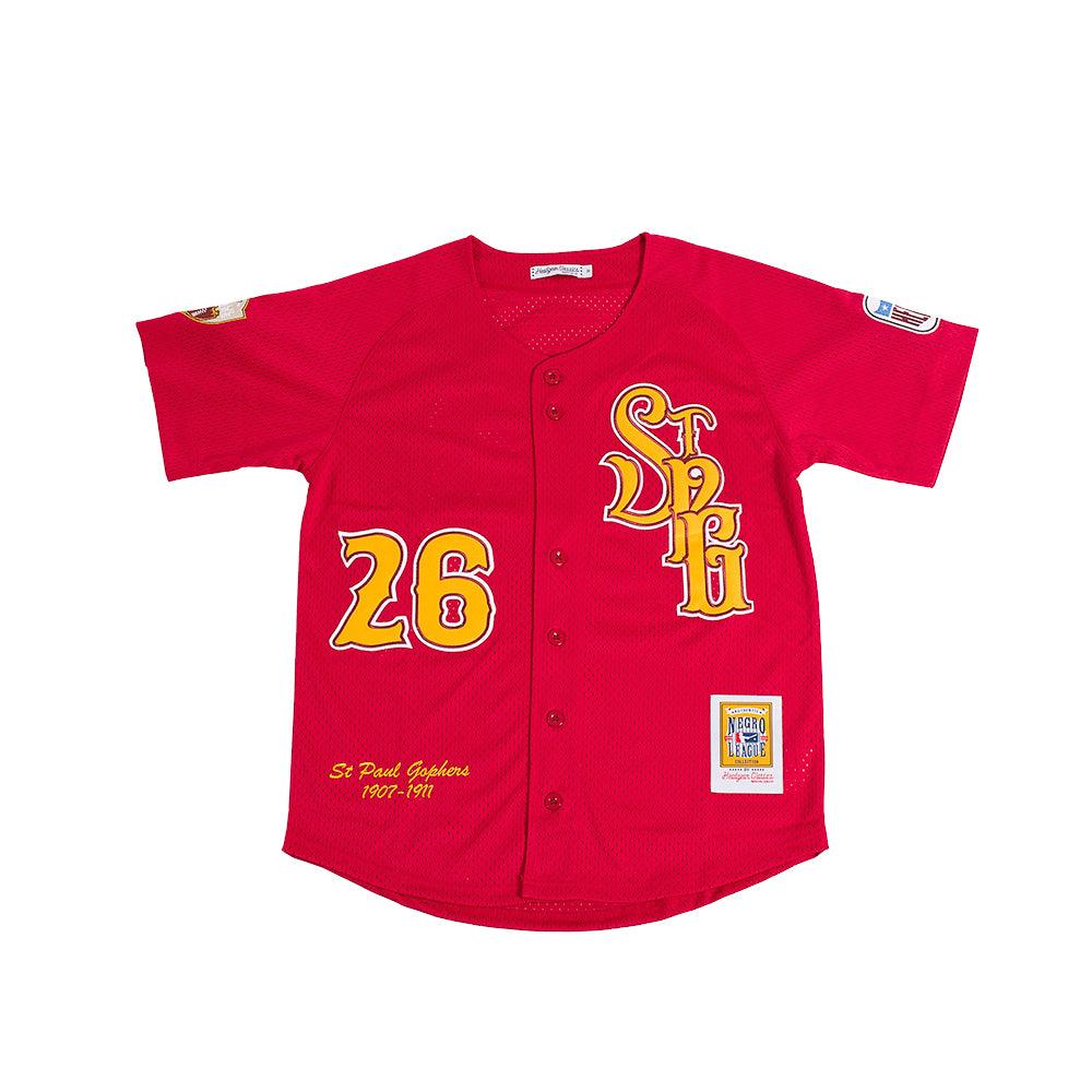 ST PAUL GOPHERS BUTTON DOWN BATTING PRACTICE JERSEY - Allstarelite.com