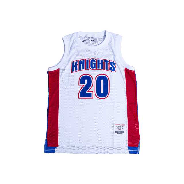 STEPH CURRY HIGH SCHOOL BASKETBALL JERSEY WHITE - Allstarelite.com