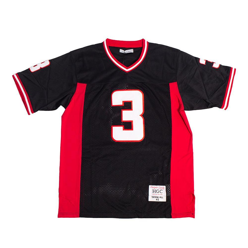 TAYSOM HILL HIGH SCHOOL FOOTBALL JERSEY BLACK - Allstarelite.com
