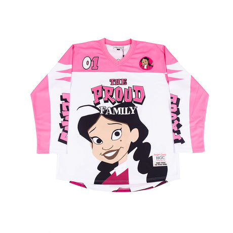 THE PROUD FAMILY PENNY HOCKEY JERSEY - Allstarelite.com