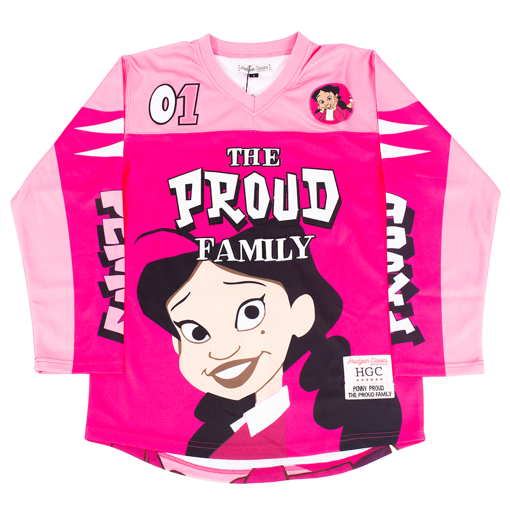 THE PROUD FAMILY PENNY HOCKEY JERSEY - Allstarelite.com