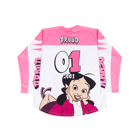 THE PROUD FAMILY PENNY HOCKEY JERSEY - Allstarelite.com
