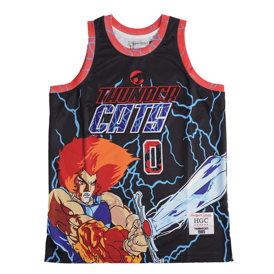 THUNDERCATS LION-O PANTHRO BASKETBALL JERSEY - Allstarelite.com