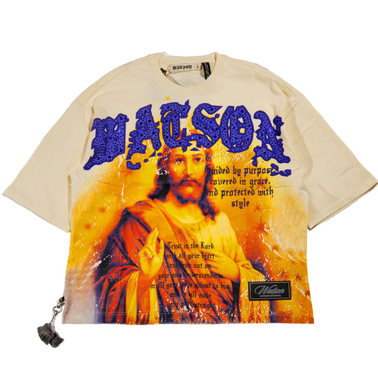 WATSON GUIDED BY PURPOSE CREAM TSHIRT