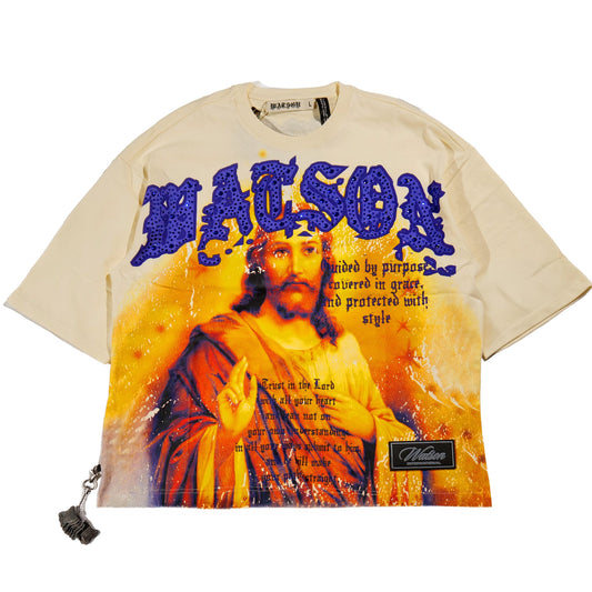WATSON GUIDED BY PURPOSE CREAM TSHIRT