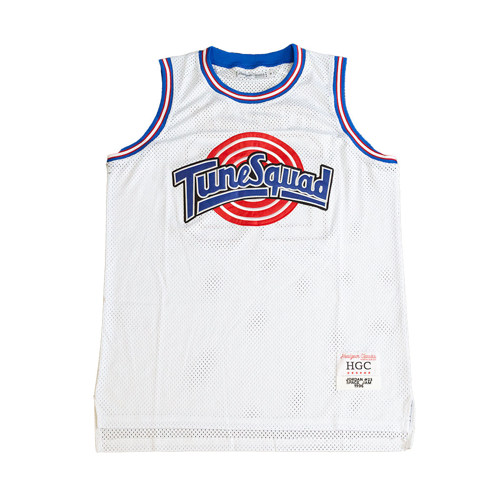 TUNESQAUD JORDAN WHITE JERSEY - Allstarelite.com