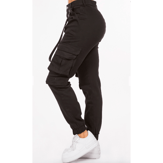 UTILITY WOMAN JOGGERS W/KEYCHAIN - Allstarelite.com