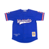 WASHINGTON BLACK SENATORS BUTTON DOWN BATTING PRACTICE JERSEY - Allstarelite.com
