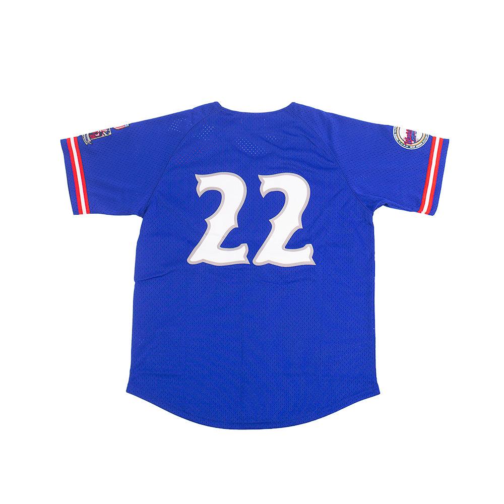 WASHINGTON BLACK SENATORS BUTTON DOWN BATTING PRACTICE JERSEY - Allstarelite.com
