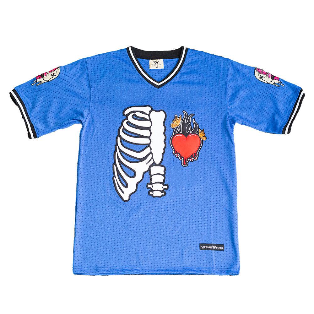WATSON FIRE IN MY HEART BATTING PRACTICE PULLOVER BASEBALL JERSEY - Allstarelite.com